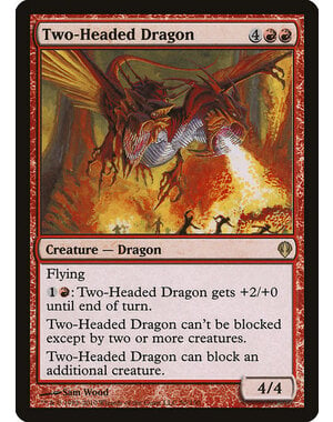 Magic: The Gathering Two-Headed Dragon (050) Moderately Played