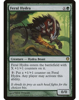 Magic: The Gathering Feral Hydra (053) Moderately Played