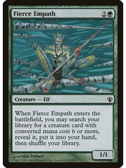 Magic: The Gathering Fierce Empath (055) Heavily Played