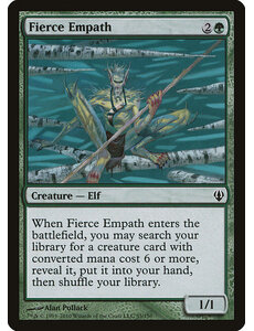 Magic: The Gathering Fierce Empath (055) Heavily Played