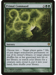 Magic: The Gathering Primal Command (066) Moderately Played