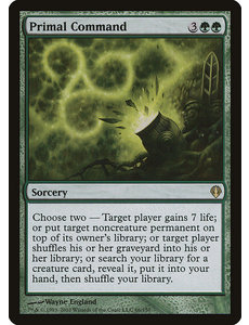 Magic: The Gathering Primal Command (066) Moderately Played
