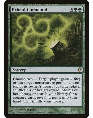 Magic: The Gathering Primal Command (066) Moderately Played