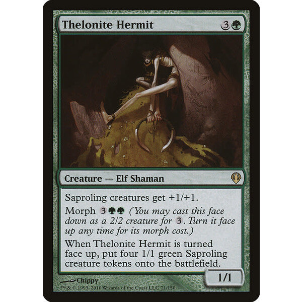 Magic: The Gathering Thelonite Hermit (071) Lightly Played