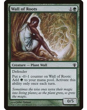 Magic: The Gathering Wall of Roots (073) Lightly Played