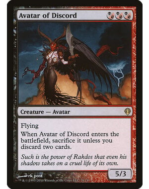 Magic: The Gathering Avatar of Discord (079) Moderately Played