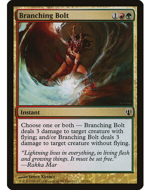 Magic: The Gathering Branching Bolt (082) Heavily Played