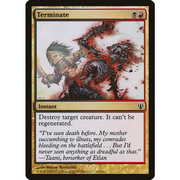 Magic: The Gathering Terminate (095) Heavily Played