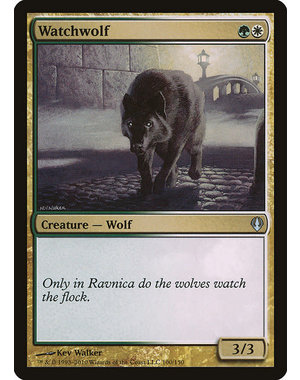 Magic: The Gathering Watchwolf (100) Lightly Played