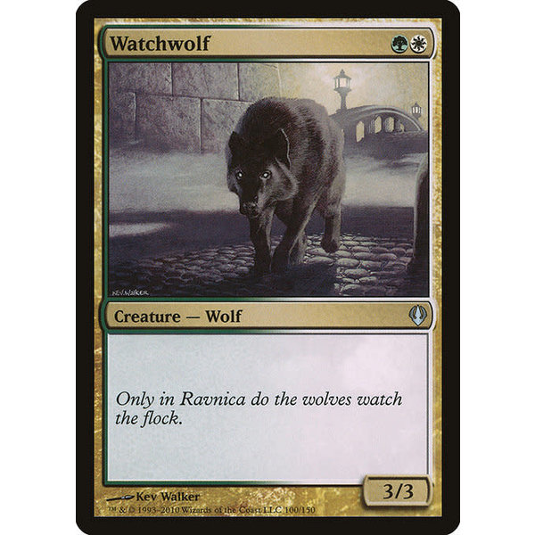 Magic: The Gathering Watchwolf (100) Lightly Played