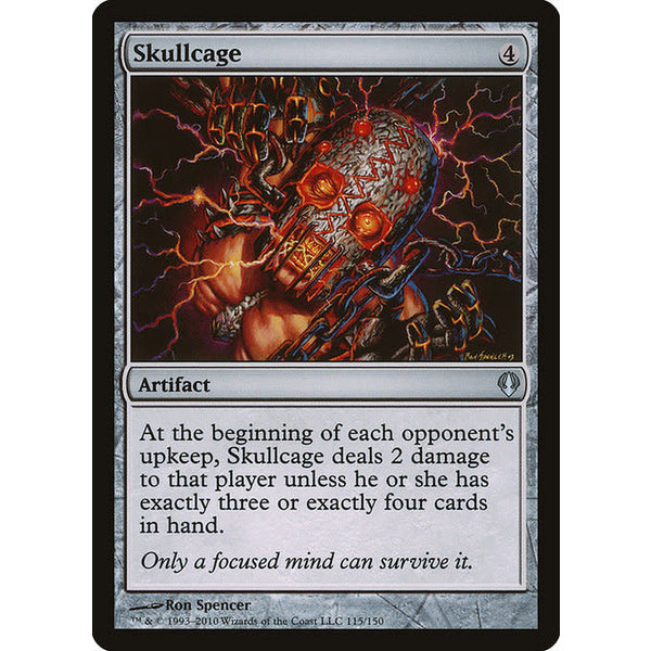 Magic: The Gathering Skullcage (115) Heavily Played