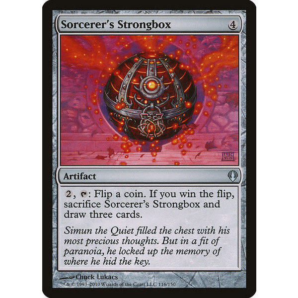 Magic: The Gathering Sorcerer's Strongbox (116) Heavily Played