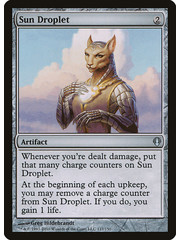 Magic: The Gathering Sun Droplet (117) Moderately Played