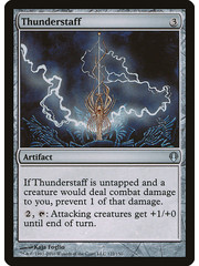 Magic: The Gathering Thunderstaff (122) Heavily Played