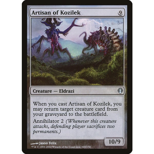 Magic: The Gathering Artisan of Kozilek (123) Lightly Played