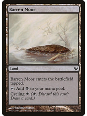Magic: The Gathering Barren Moor (124) Moderately Played