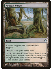 Magic: The Gathering Krosan Verge (128) Moderately Played