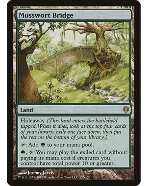 Magic: The Gathering Mosswort Bridge (130) Lightly Played