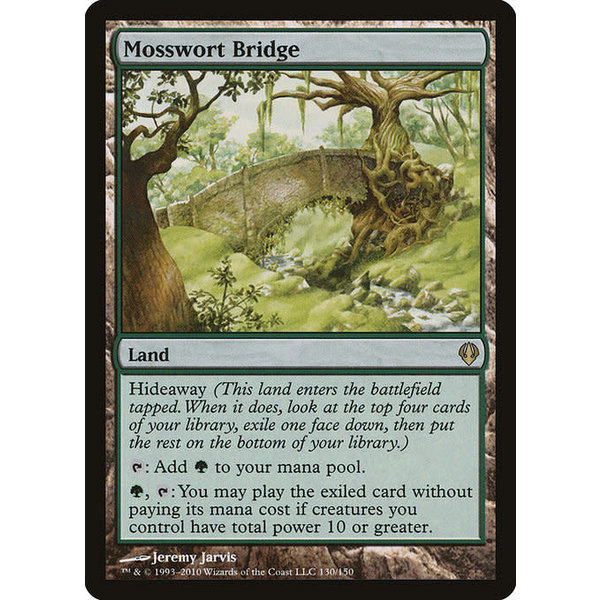 Magic: The Gathering Mosswort Bridge (130) Lightly Played