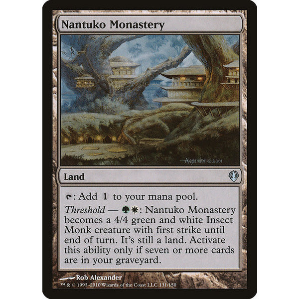 Magic: The Gathering Nantuko Monastery (131) Lightly Played