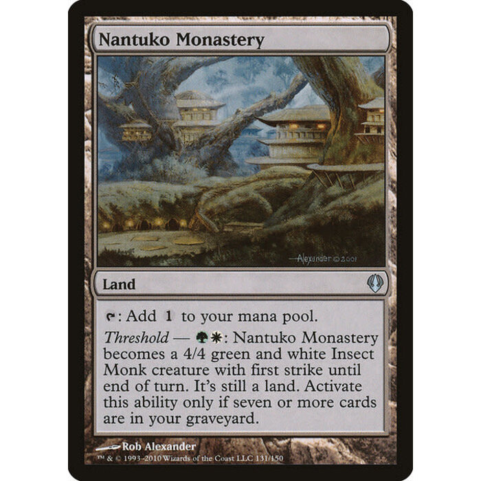 Magic: The Gathering Nantuko Monastery (131) Lightly Played