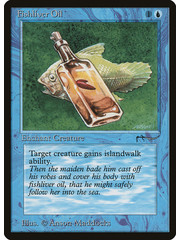 Magic: The Gathering Fishliver Oil (013) Damaged