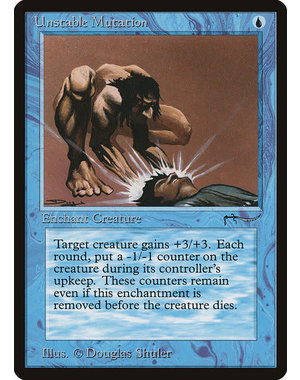 Magic: The Gathering Unstable Mutation (022) Damaged