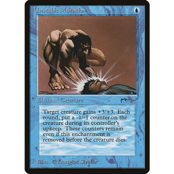 Magic: The Gathering Unstable Mutation (022) Damaged