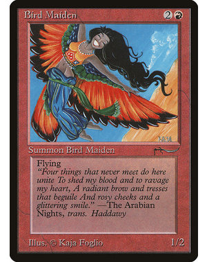 Magic: The Gathering Bird Maiden (Light) (37L) Damaged