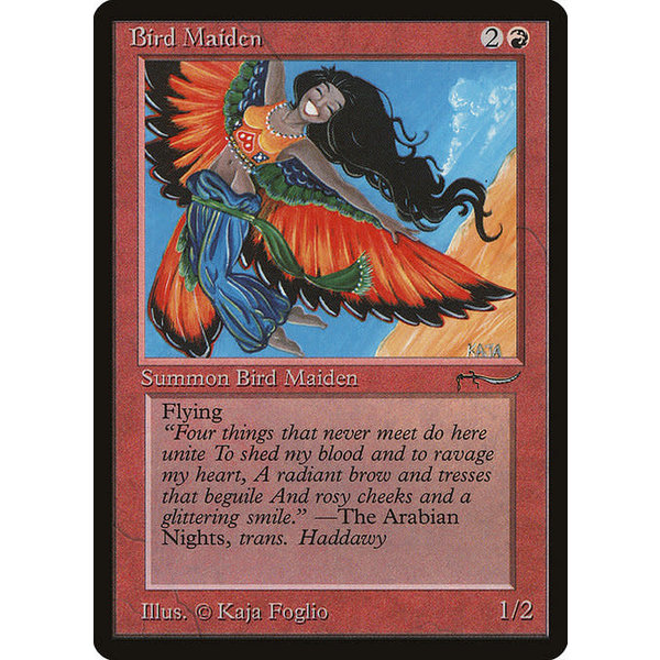 Magic: The Gathering Bird Maiden (Light) (37L) Damaged