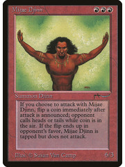 Magic: The Gathering Mijae Djinn (042) Damaged
