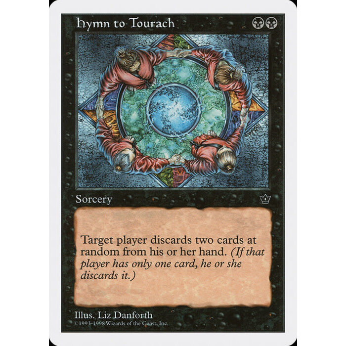 Magic: The Gathering Hymn to Tourach (023) Moderately Played