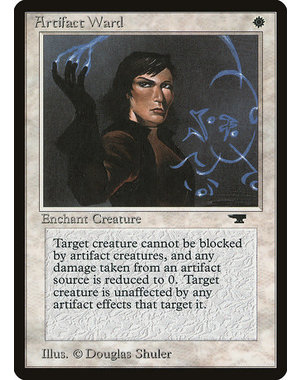 Magic: The Gathering Artifact Ward (003) Damaged