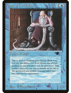 Magic: The Gathering Sage of Lat-Nam (013) Heavily Played