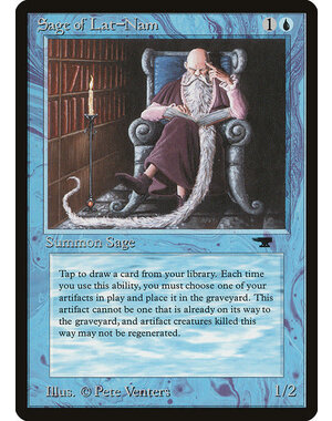 Magic: The Gathering Sage of Lat-Nam (013) Heavily Played