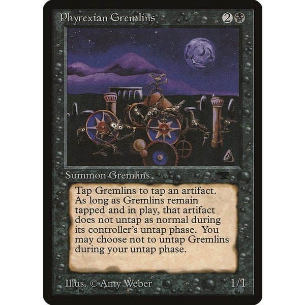 Magic: The Gathering Phyrexian Gremlins (018) Damaged