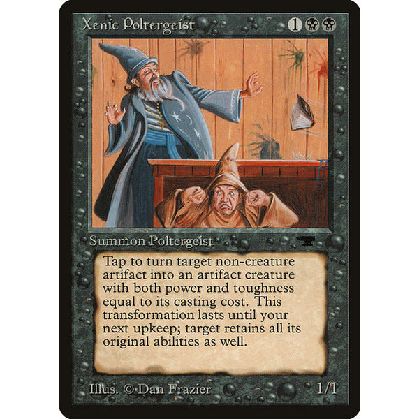 Magic: The Gathering Xenic Poltergeist (020) Damaged