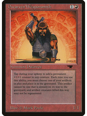 Magic: The Gathering Dwarven Weaponsmith (025) Moderately Played