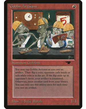 Magic: The Gathering Goblin Artisans (026) Moderately Played