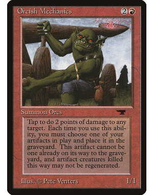 Magic: The Gathering Orcish Mechanics (027) Lightly Played