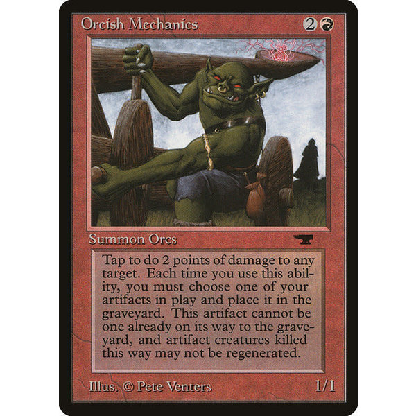 Magic: The Gathering Orcish Mechanics (027) Lightly Played