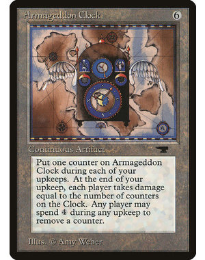 Magic: The Gathering Armageddon Clock (037) Moderately Played