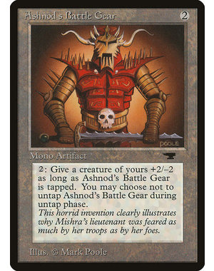 Magic: The Gathering Ashnod's Battle Gear (039) Damaged