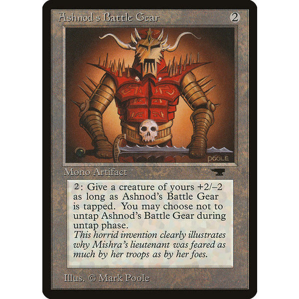 Magic: The Gathering Ashnod's Battle Gear (039) Damaged