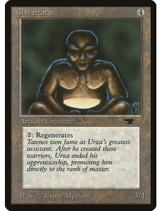 Magic: The Gathering Clay Statue (044) Moderately Played