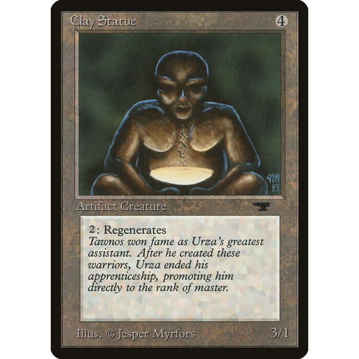 Magic: The Gathering Clay Statue (044) Moderately Played