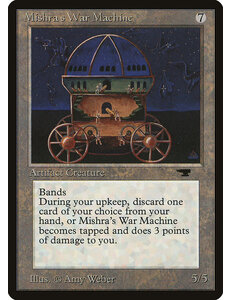 Magic: The Gathering Mishra's War Machine (057) Moderately Played