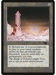Magic: The Gathering Obelisk of Undoing (058) Moderately Played