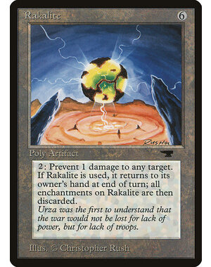 Magic: The Gathering Rakalite (062) Heavily Played