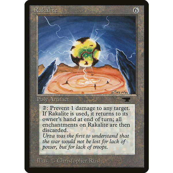 Magic: The Gathering Rakalite (062) Heavily Played